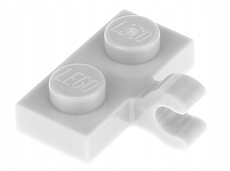 

Lego Płytka z zaczepem 1x2 11476 szara jasna 2 szt