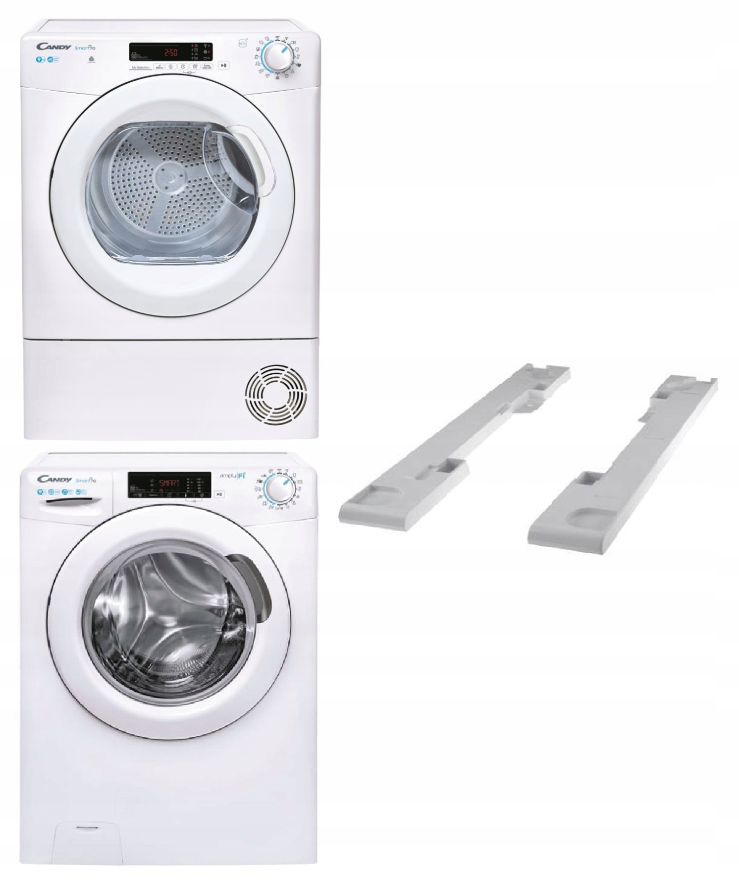 Zestaw Agd Candy Suszarka Pralka Łącznik