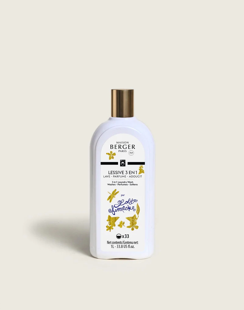 Maison Berger Lolita Lempicka 3v1 tekutý prací a změkčovací prostředek na tkaniny 1 litr