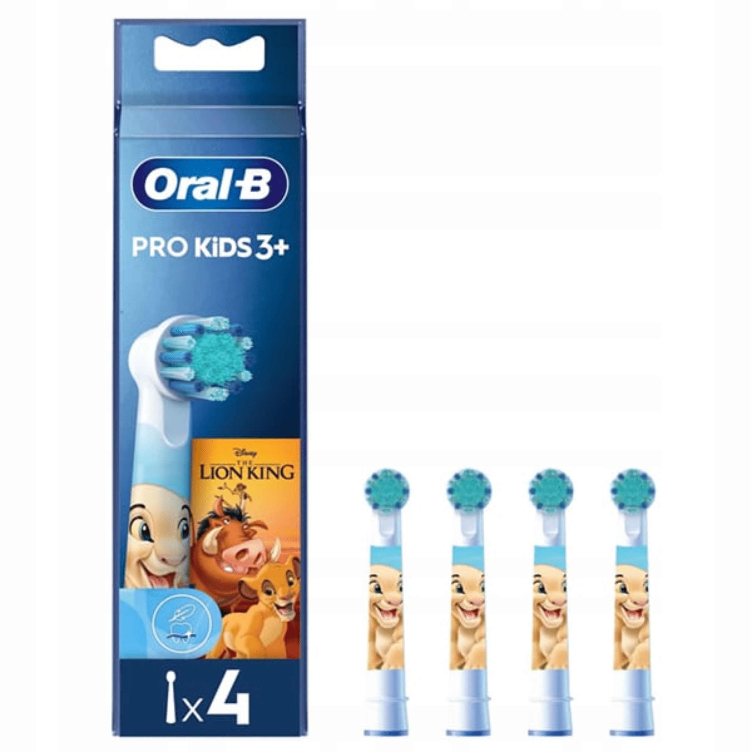 Końcówka szczoteczki Oral-b EB10-4 Kids Lion King (4 szt.)