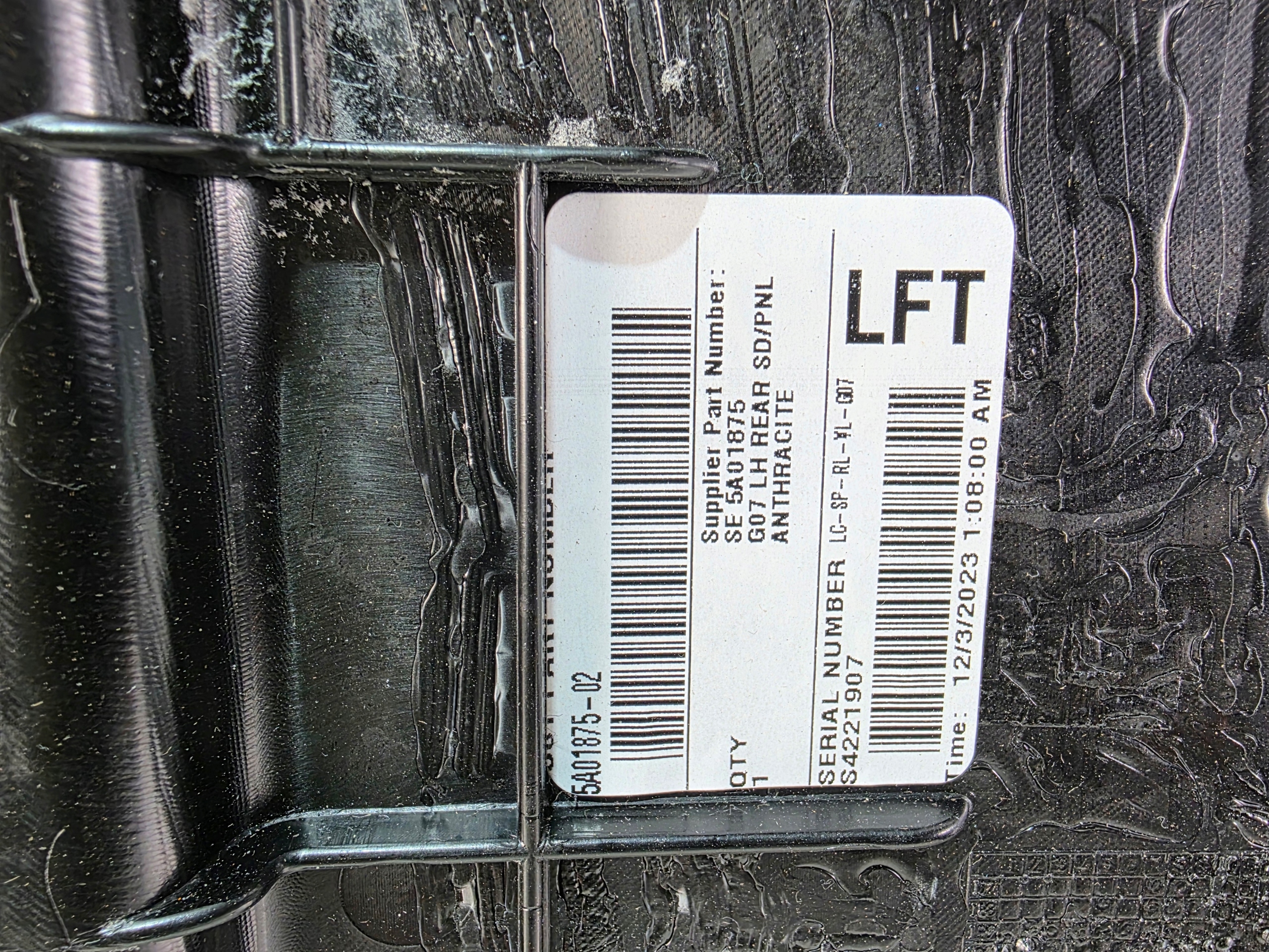 boot upholstery left BMW X7 G07 LCI 5A01893