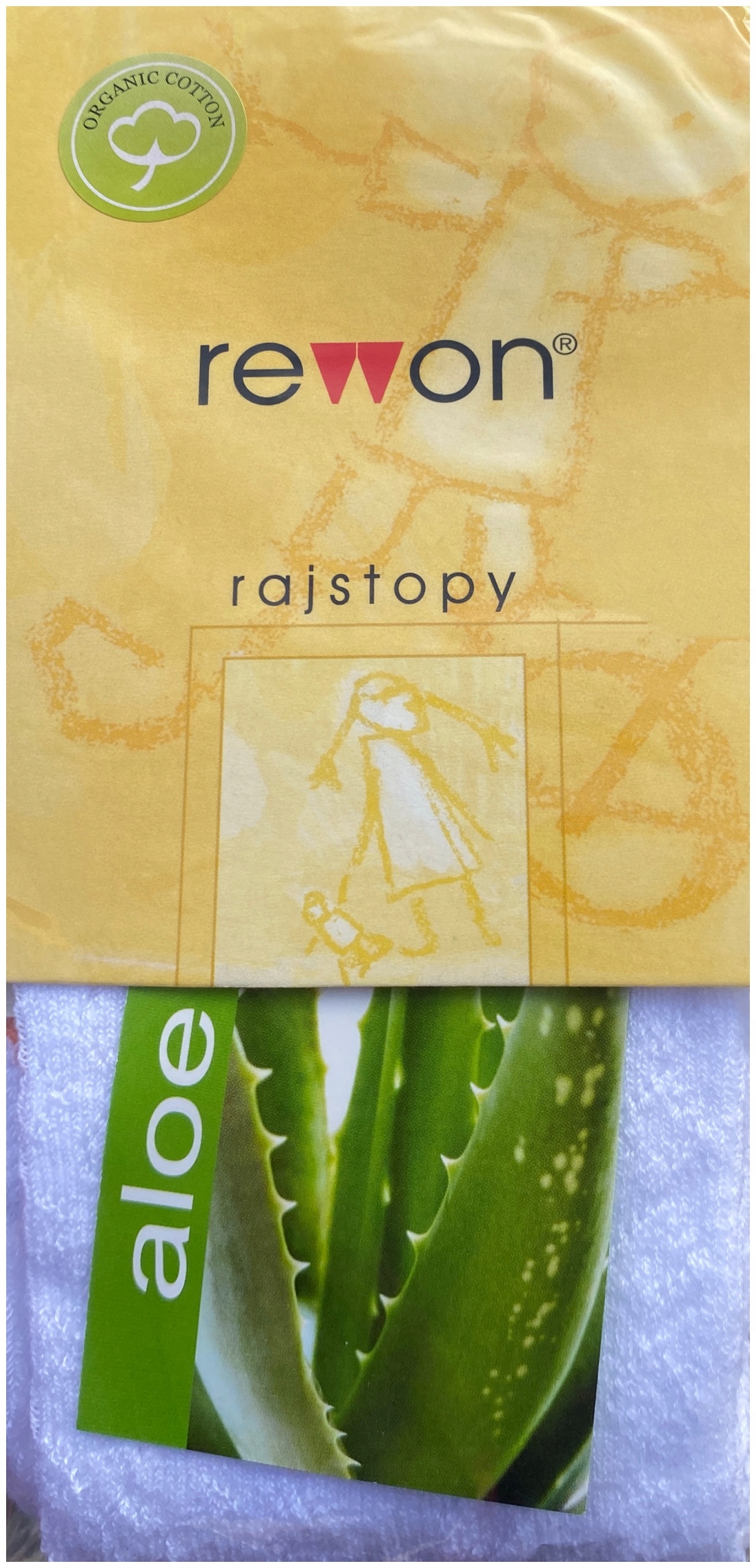 

Rajstopy Dziewczece Rewon Aloe Azur 128/134 Biale