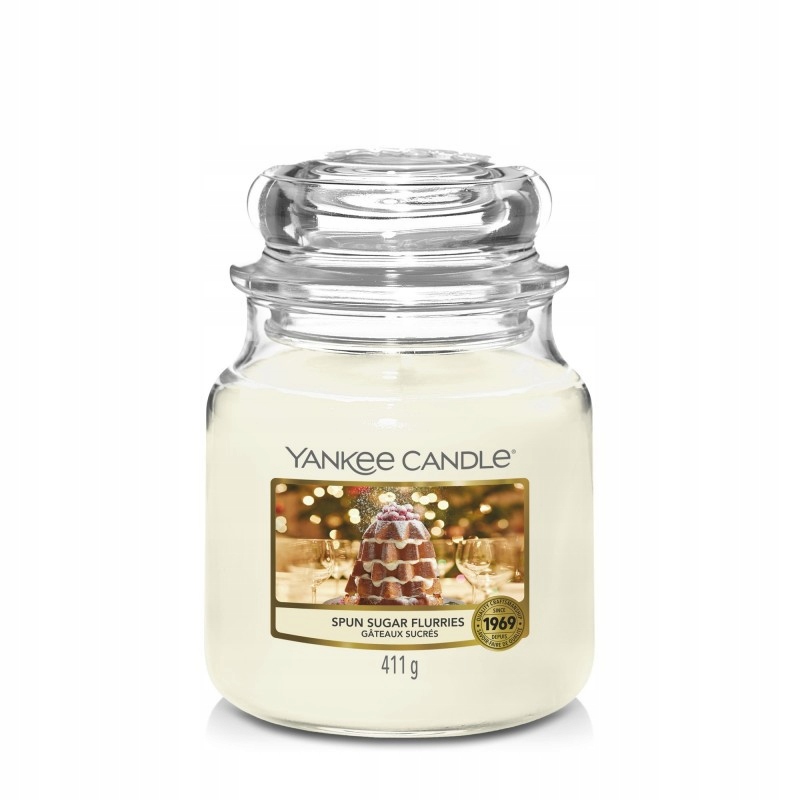 Střední svíčka Spun Sugar Flurries Yankee Candle