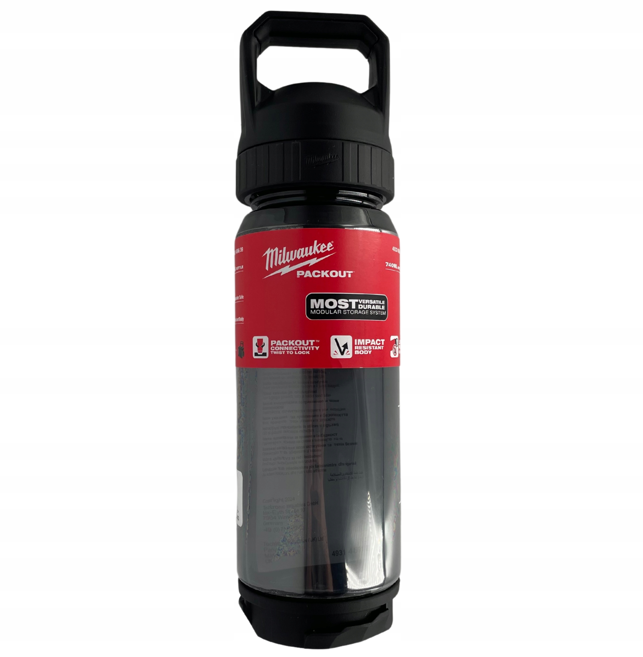 Láhev Láhev Na Pití 740ml, balení černá Milwaukee 4932498639