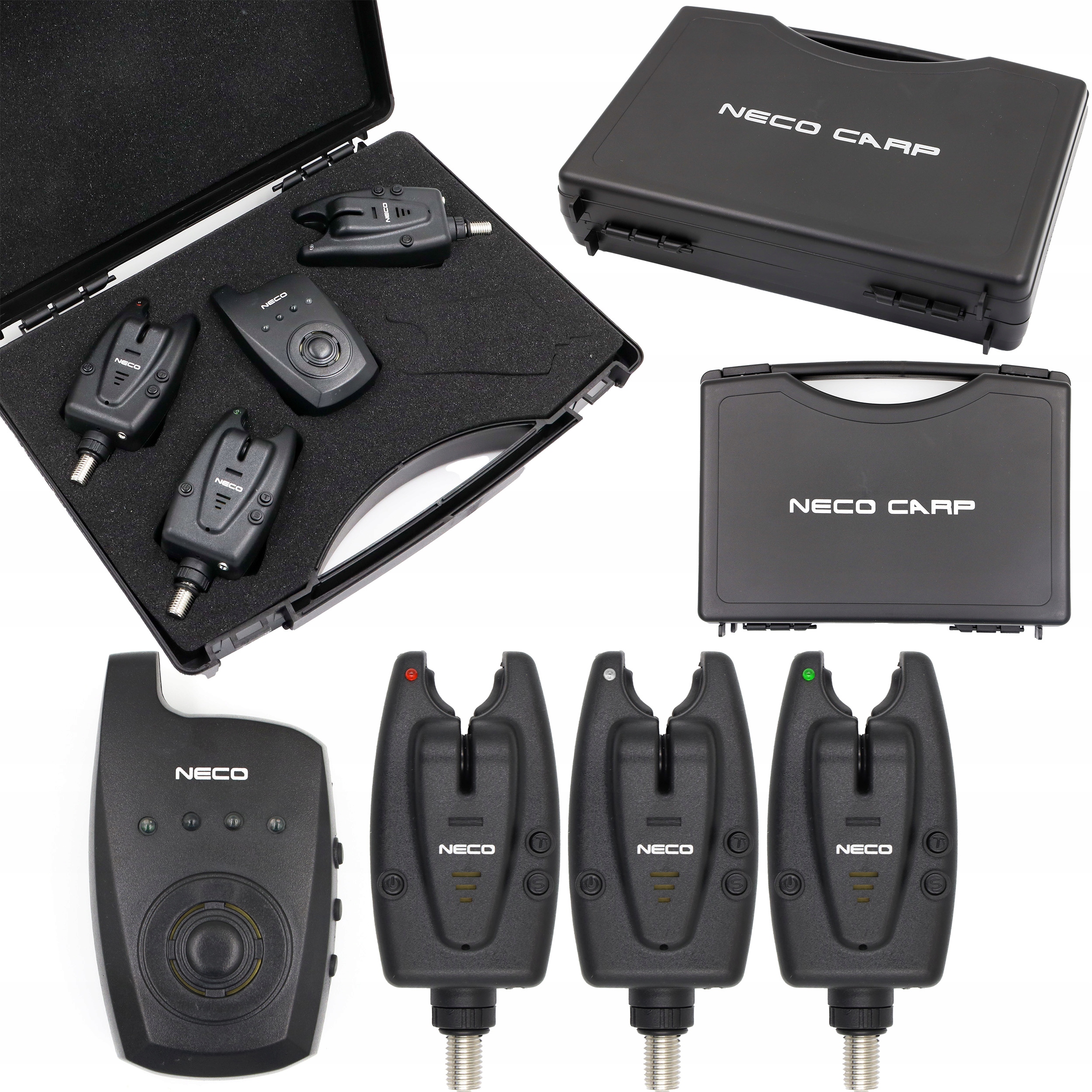 Sada Signalizátorů Záběru S Centrálou Neco 3+1 Dx-pro 103