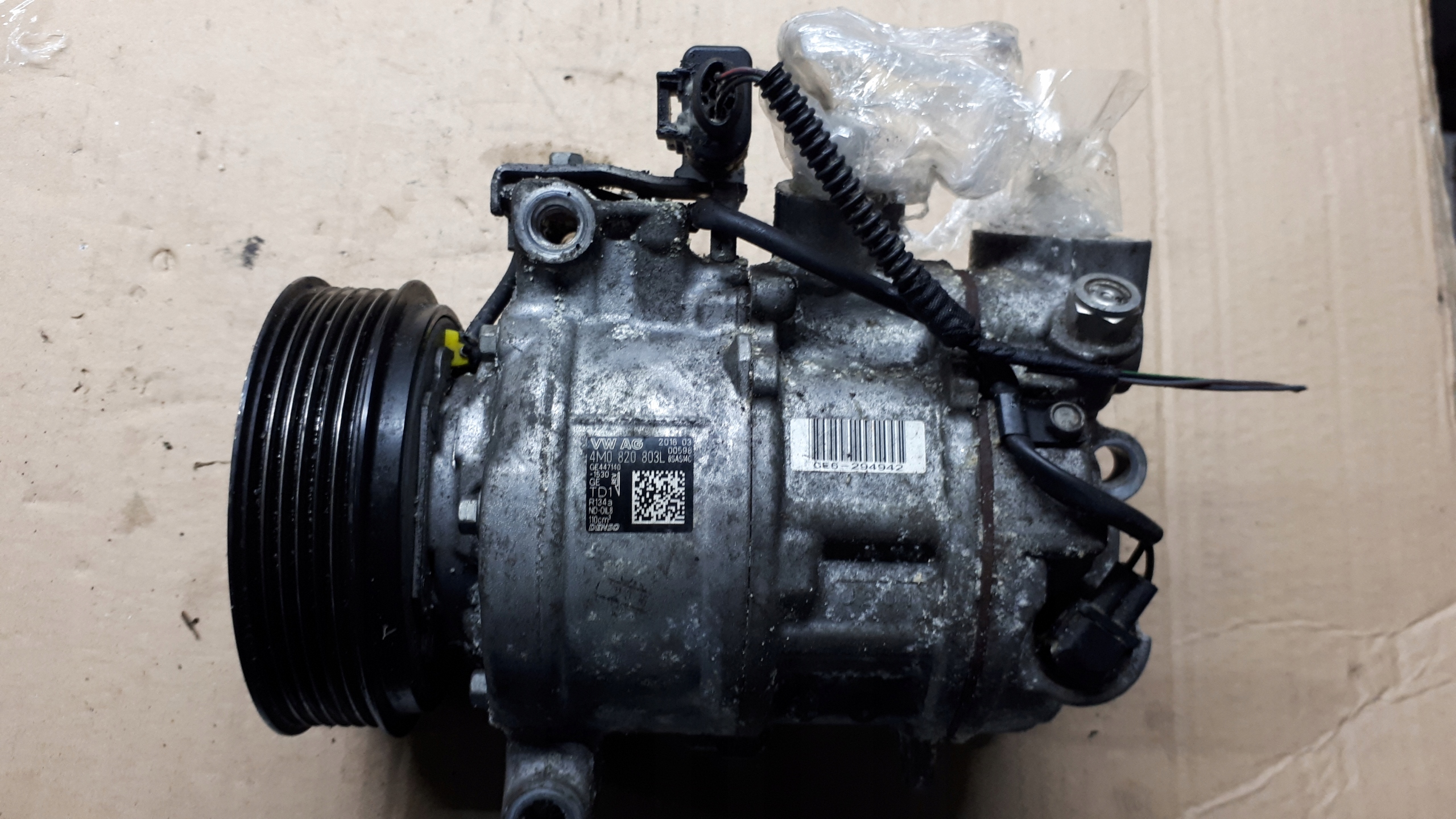 A4 B9 8W Klimakompressor klimaanlage 3.0 TDI 4M0820803L