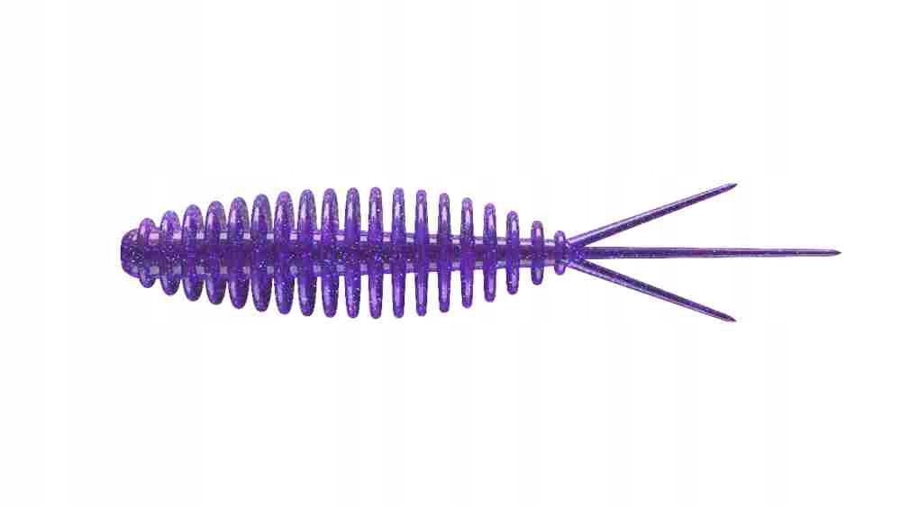 Libra Lures Turbo Worm 5.6cm 020 Purple 8szt (kryl
