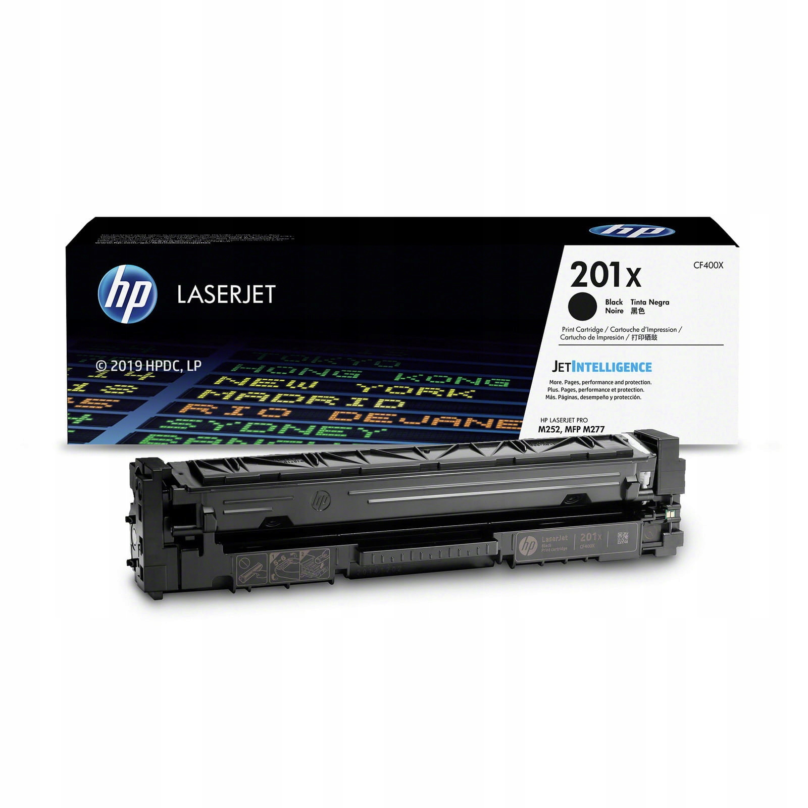 

Hp 201X CF400X Black MFP277 M252 2.800 str. Orygin