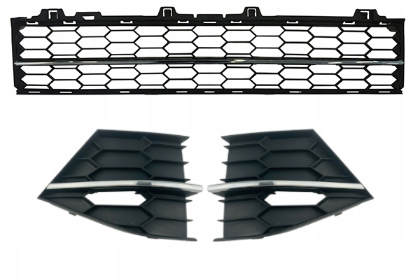 3V0853677+551A - РЕШЕТКА ХРОМ БАМПЕР ПРАВЫЙ ЛЕВЫЙ ЦЕНТР SUPERB III