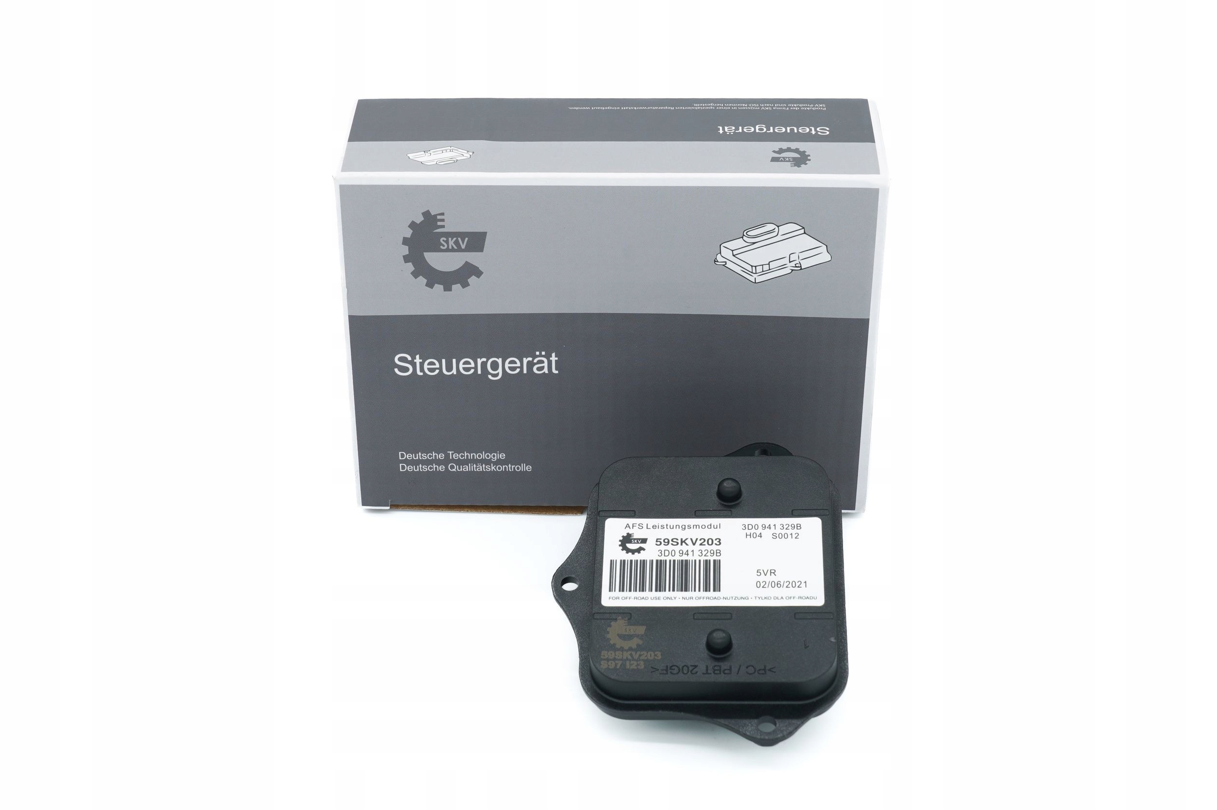 MODUŁ SKRĘTU VW GOLF VII ; 3D0941329B ; Numery katalogowe zamienników 59SKV203 SKV59SKV203