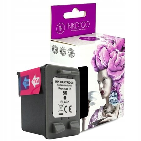 Tusz Hp 56 Czarny HP-56-2 20ml Inkdigo Nowy