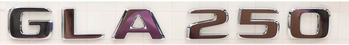 Emblemat Oznaczenie GLA 250 Mercedes A1568171600