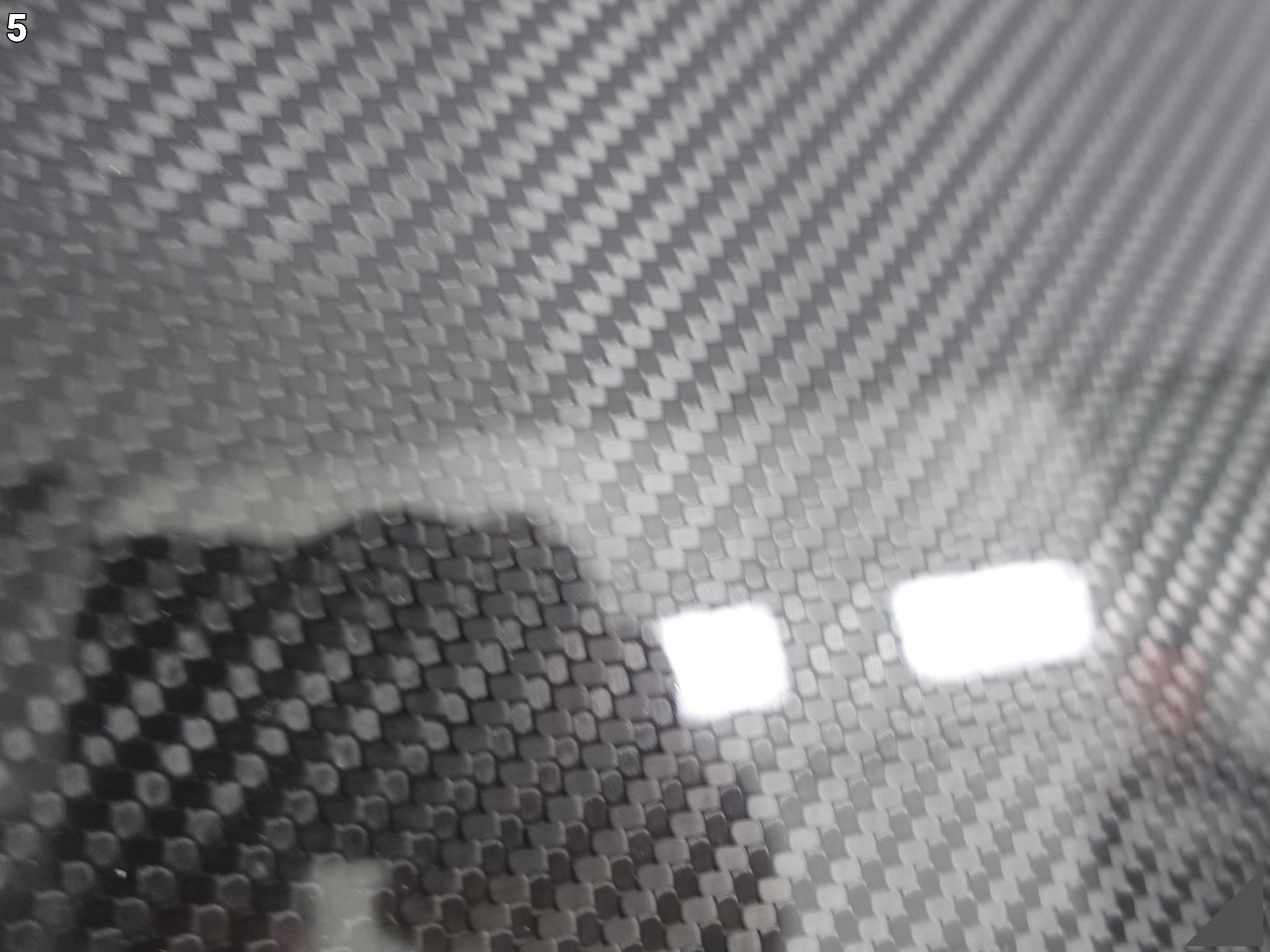 PORSCHE 992 19- CARBON dach Blende Abdeckung äußere
