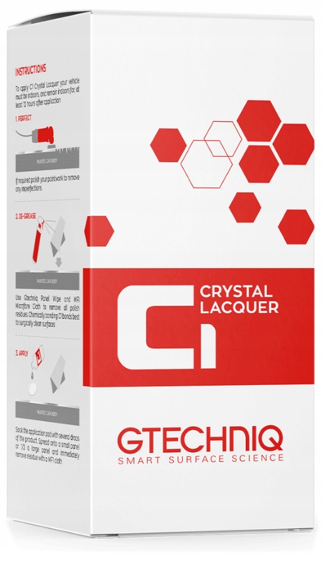 GTECHNIQ C1 Crystal Lacquer - trwała powłoka 50 ml