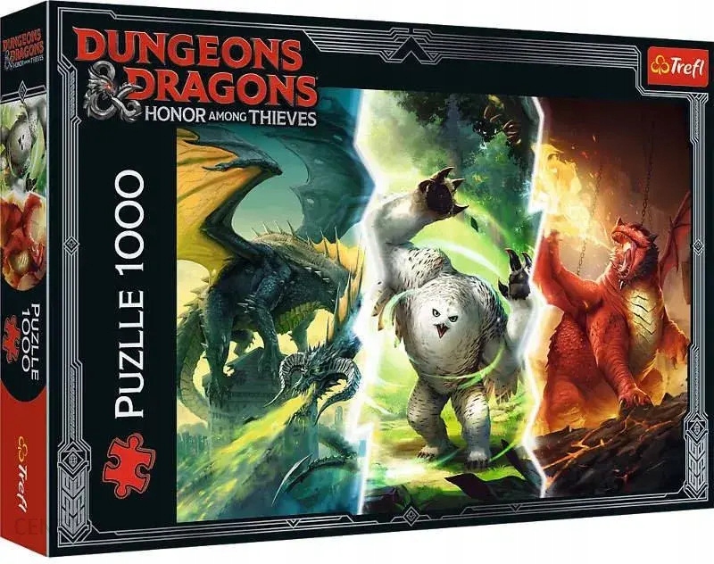 Potwory z Faerun | Puzzle 1000el. | Trefl
