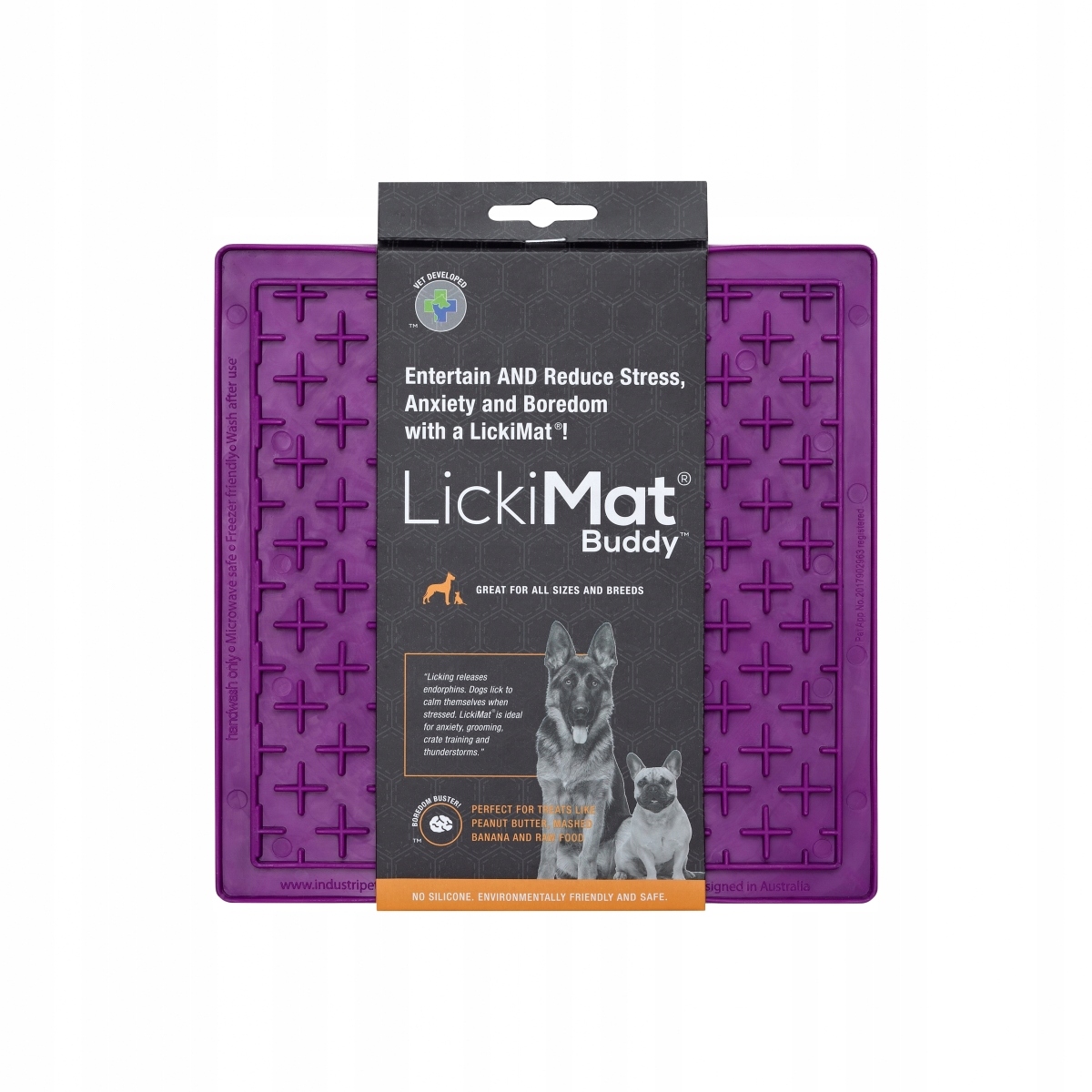 

Mata LickiMat Classic Buddy Fioletowy