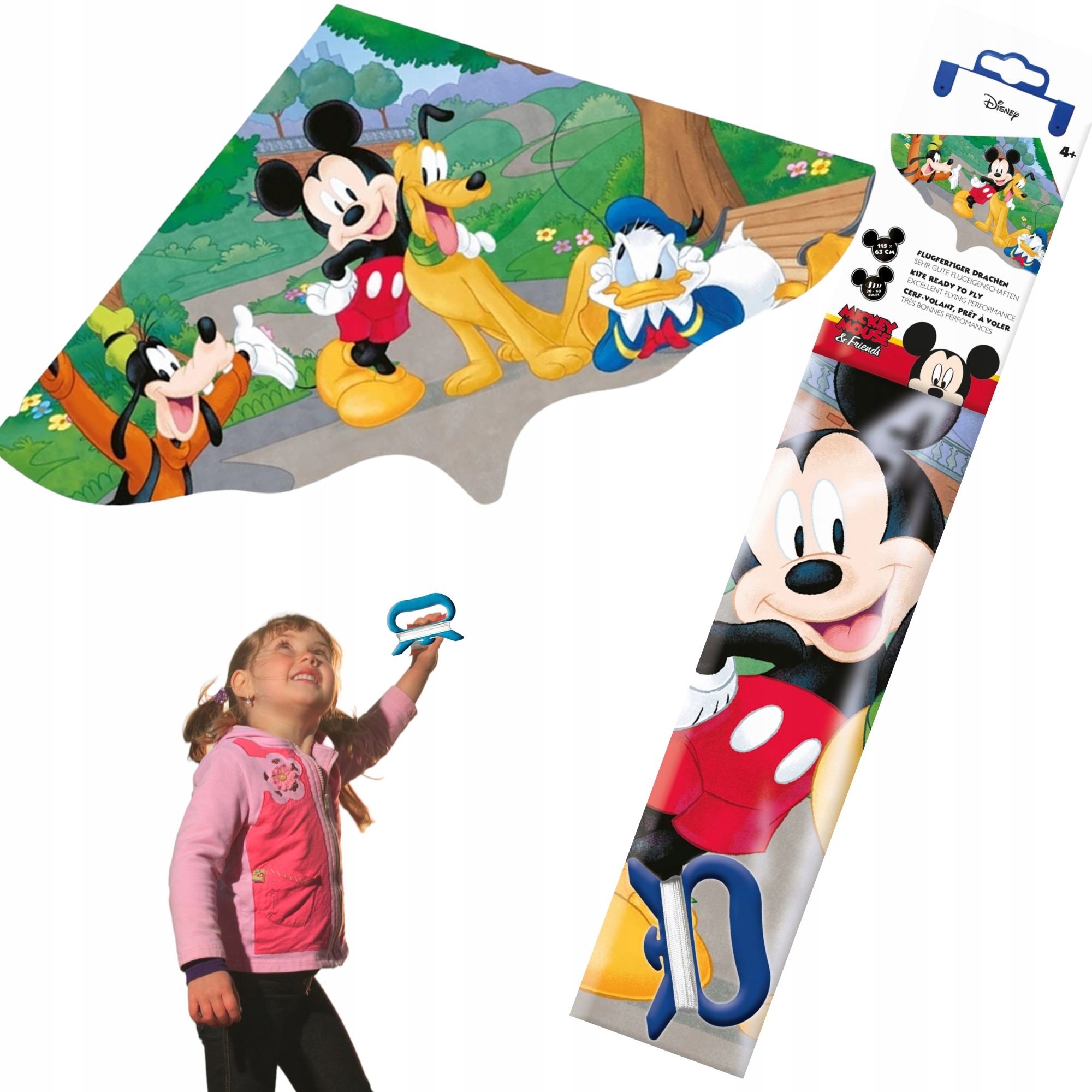 

Latawiec Lekki Dla Dzieci Myszka Miki Mickey Mous