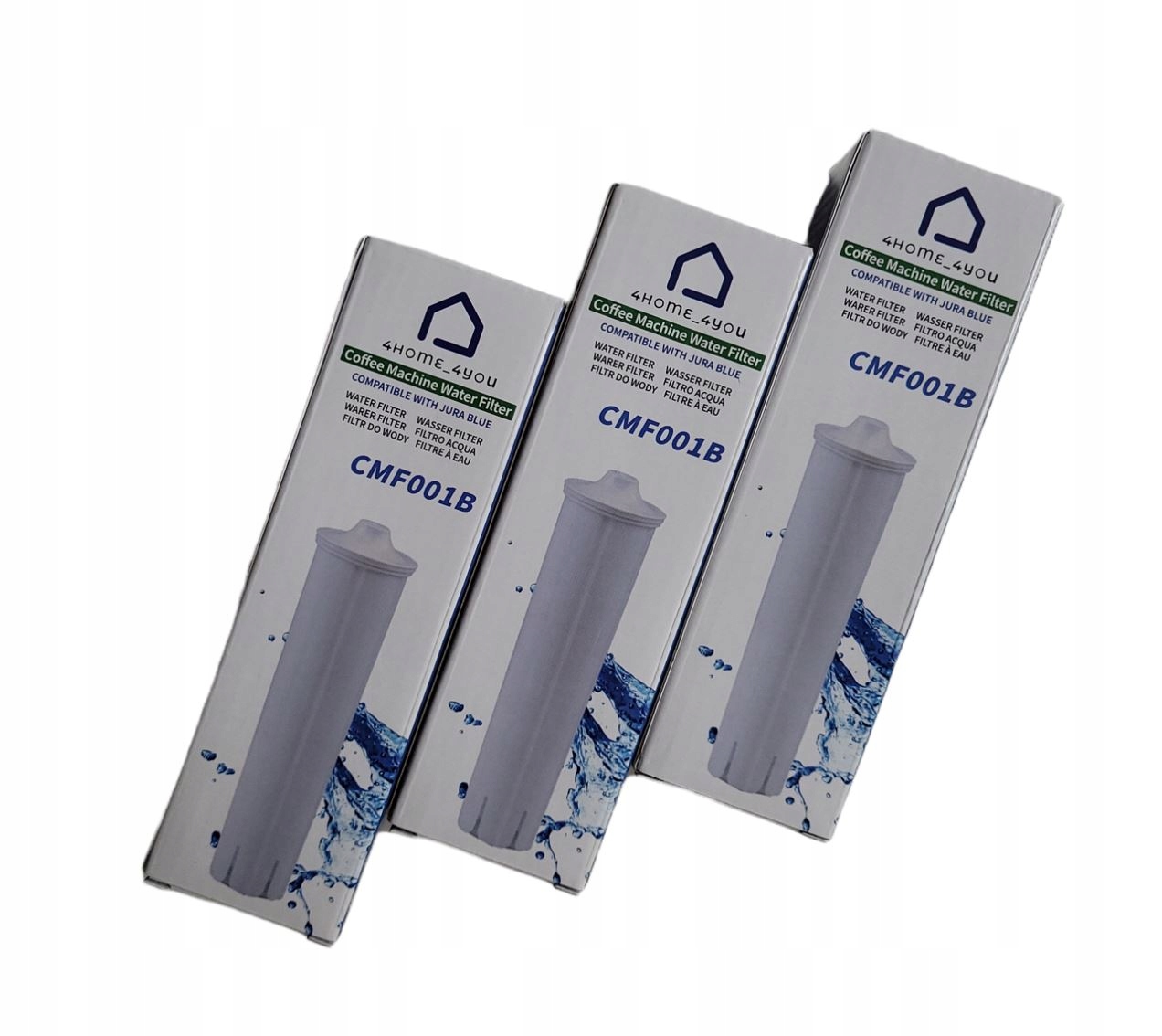 Filtr wody do JURA Claris Blue Biodegradowalny x 3