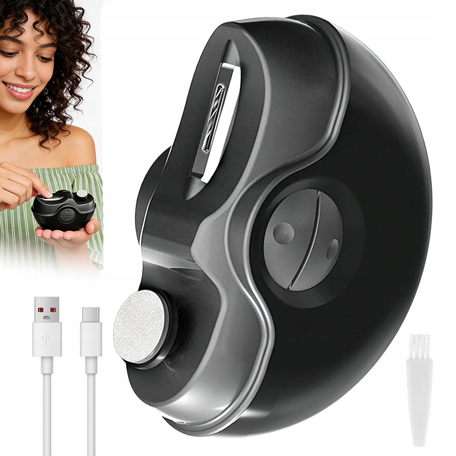 Elektrický Kleštičky Na Nehty S Pilníkem A Funkcí Sběru Pilin