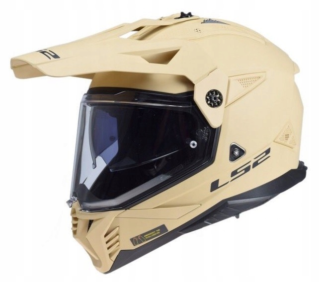 LS2 MX702 Pioneer II Solid Matt Desert enduro cross off-road prilba XXL
