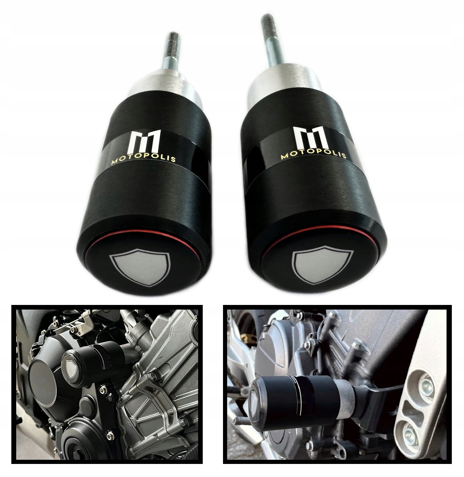 Crash Pady MotopoliS pre Suzuki SV650 2003-2014 SV650 Crashpady Slidery