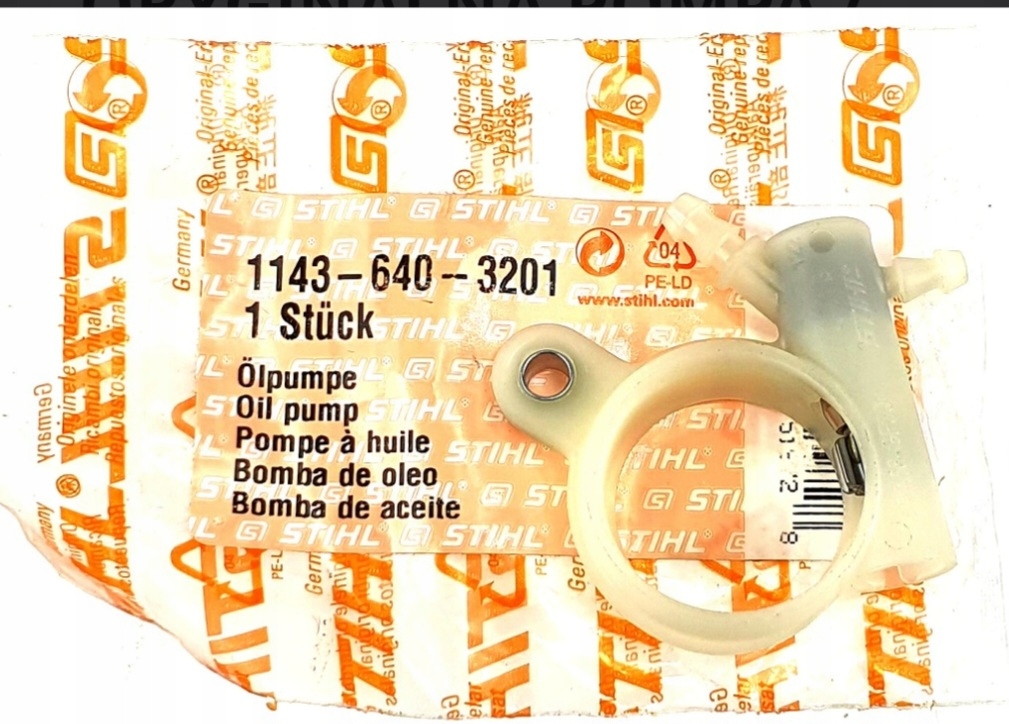 Oryginalna Pompka Oleju Stihl MS231 MS251 231 251