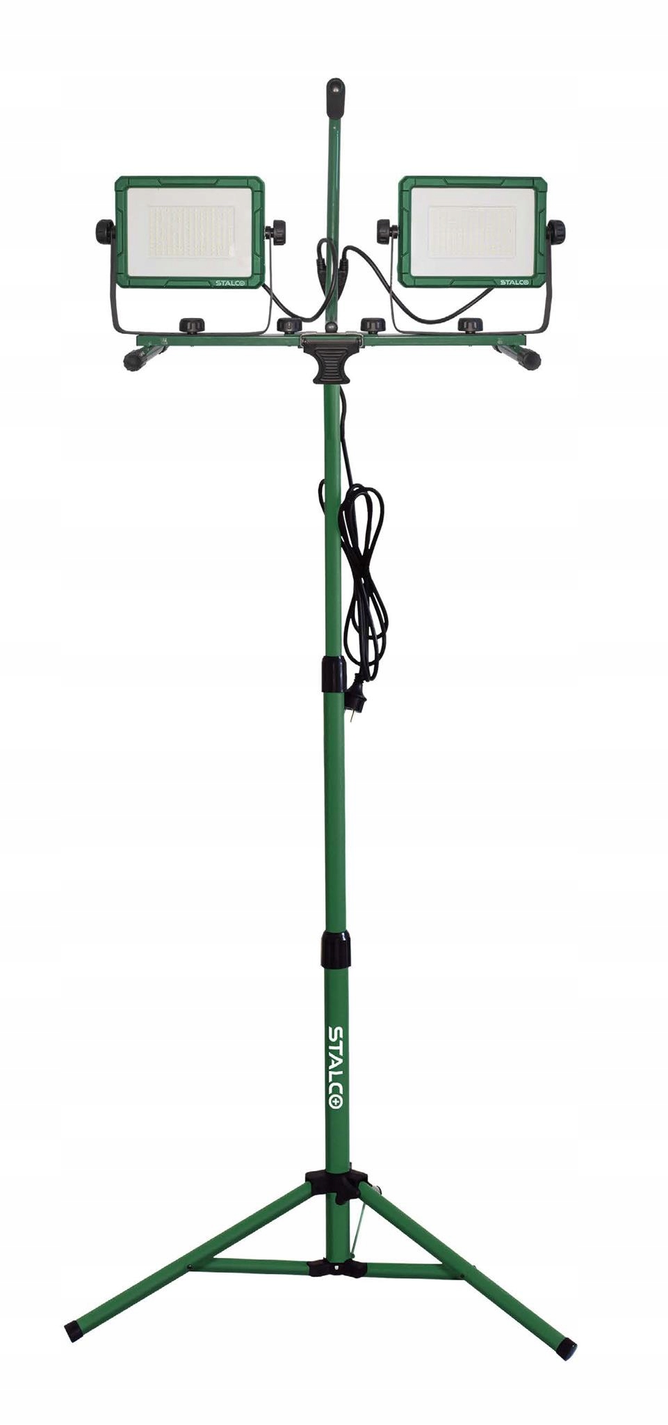STALCO HALOGEN NAŚWIETLACZ LED 2X100W (200W) NA STATYWIE