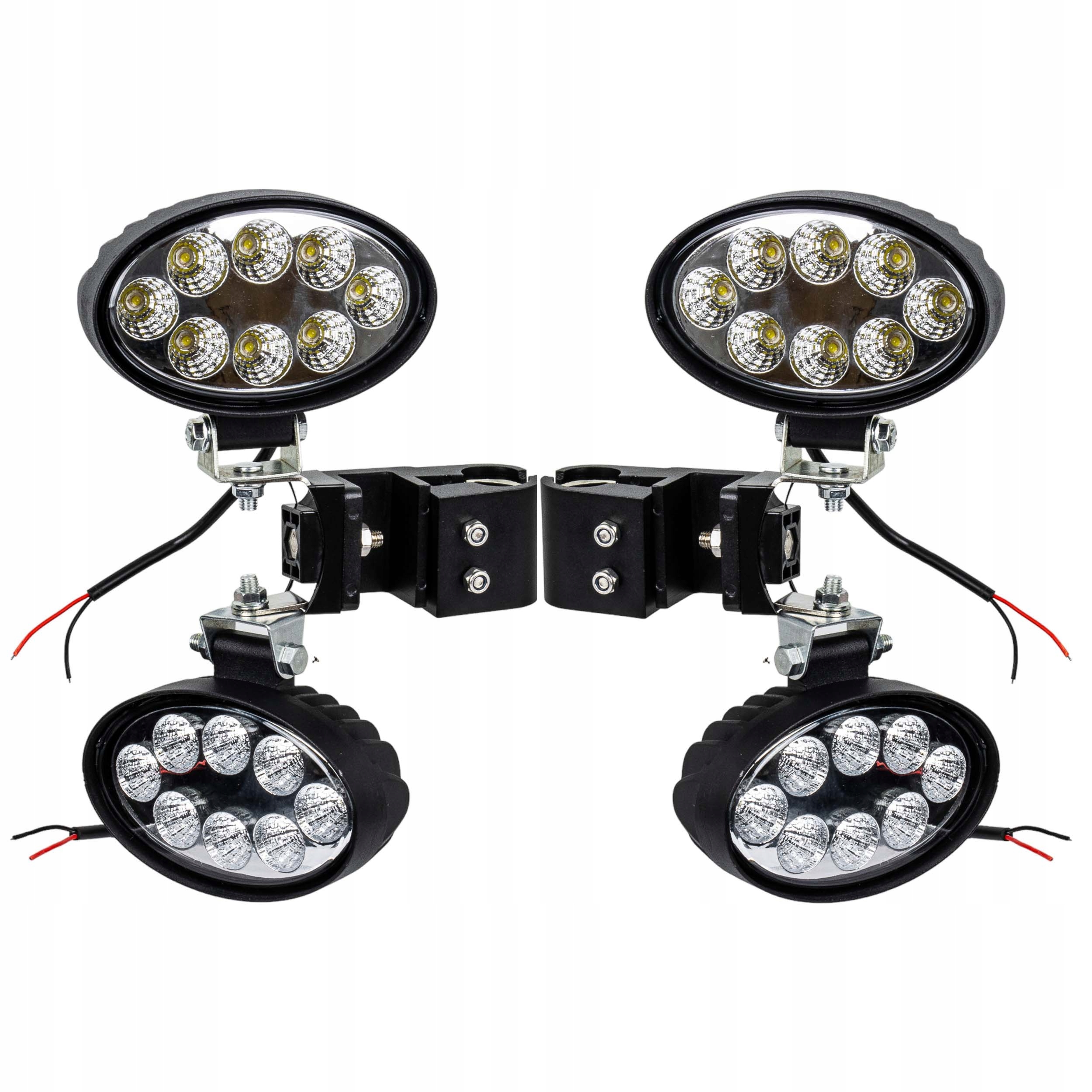 Led pracovní lampa s bočním úchytem 4ks 96W John Dere Atlas Jcb Merlo