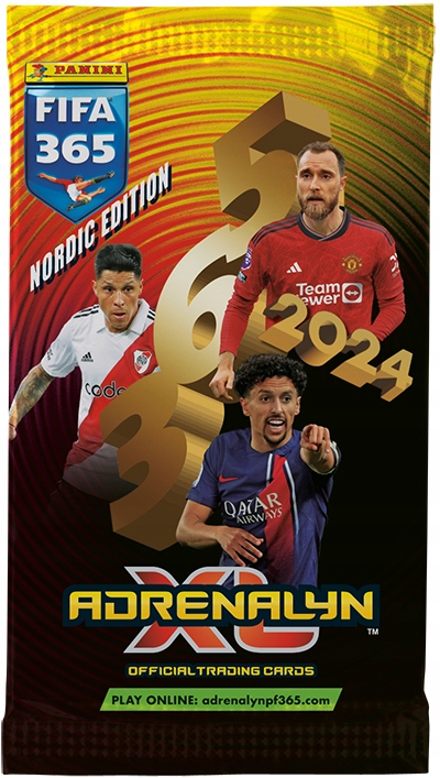 PANINI FIFA 365 2024 collection de stickers - 100 pochettes + 1 COUVERTURE  RIGIDE album