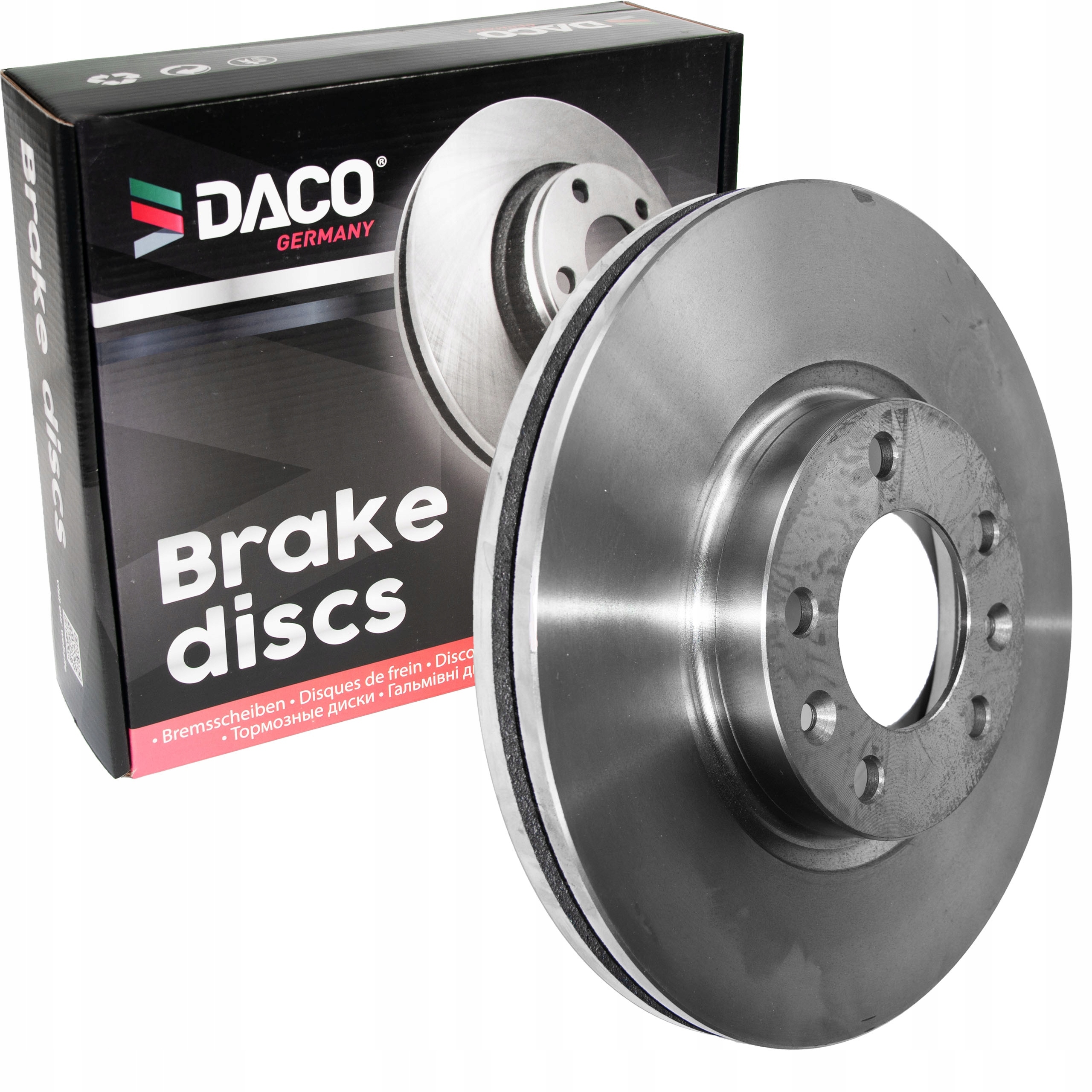 603755 - Тормозной диск DACO передний Peugeot 407 607 283x26