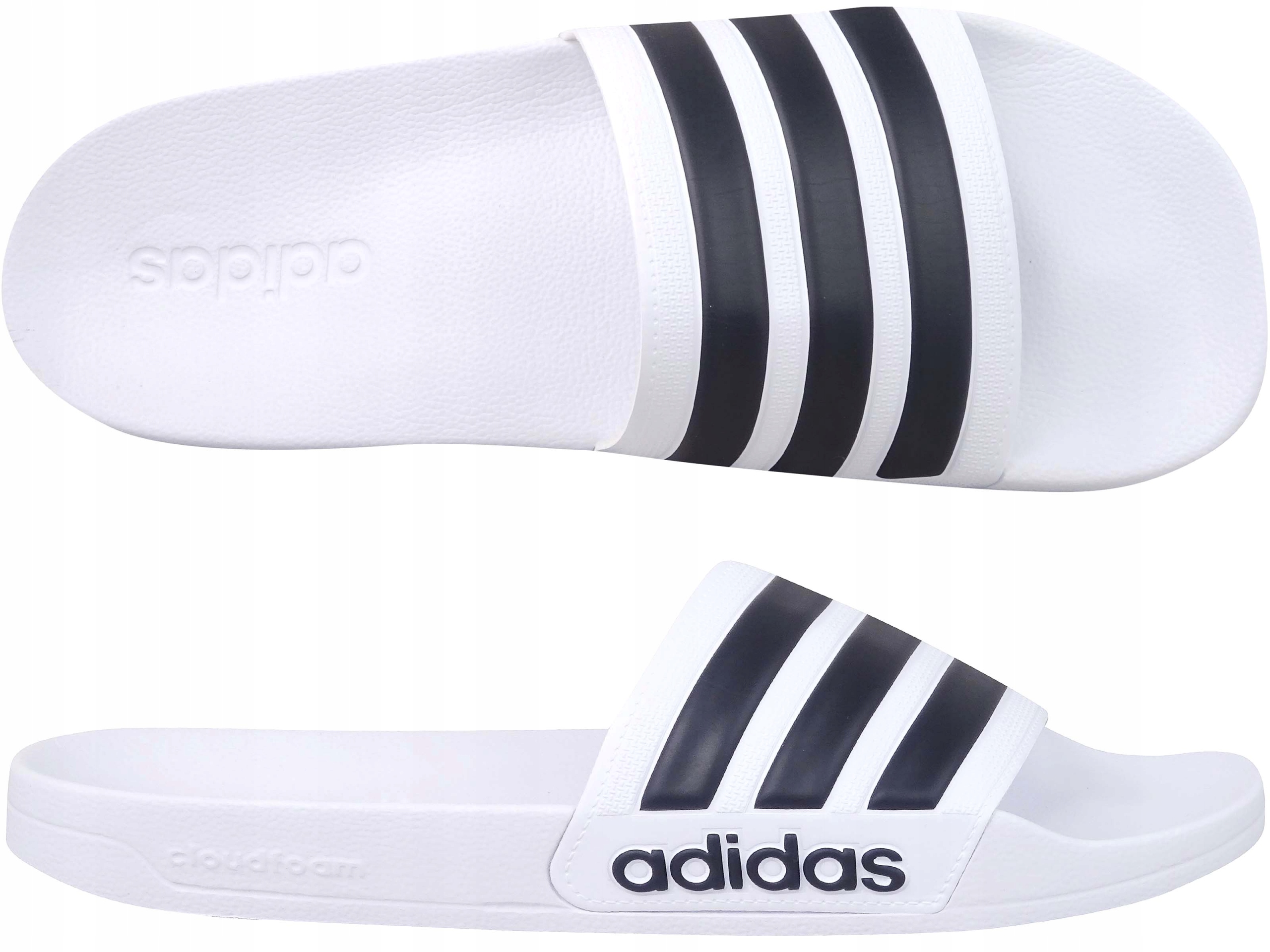 ADIDAS ADILETTE SHOWER GZ5921 KLAPKI PLAŻA BASEN Wzór dominujący logo