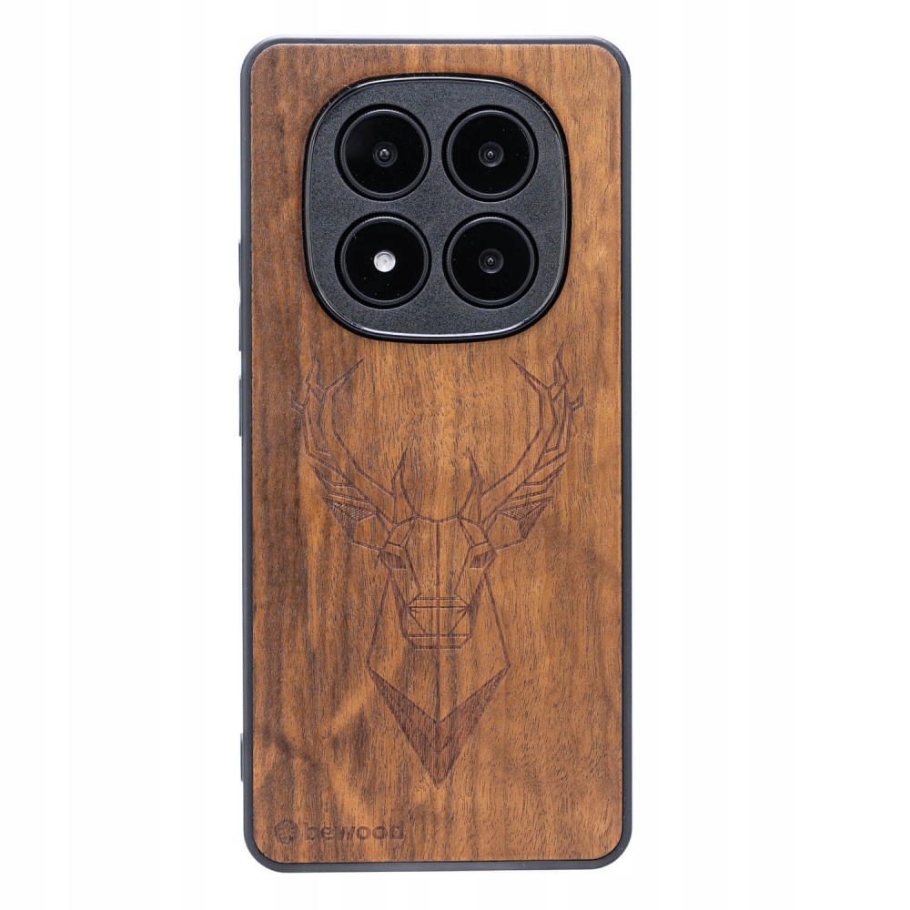 Dřevěné Pouzdro Bewood pro Xiaomi Redmi Note 14 Pro Plus 5G Jelen Imbuia