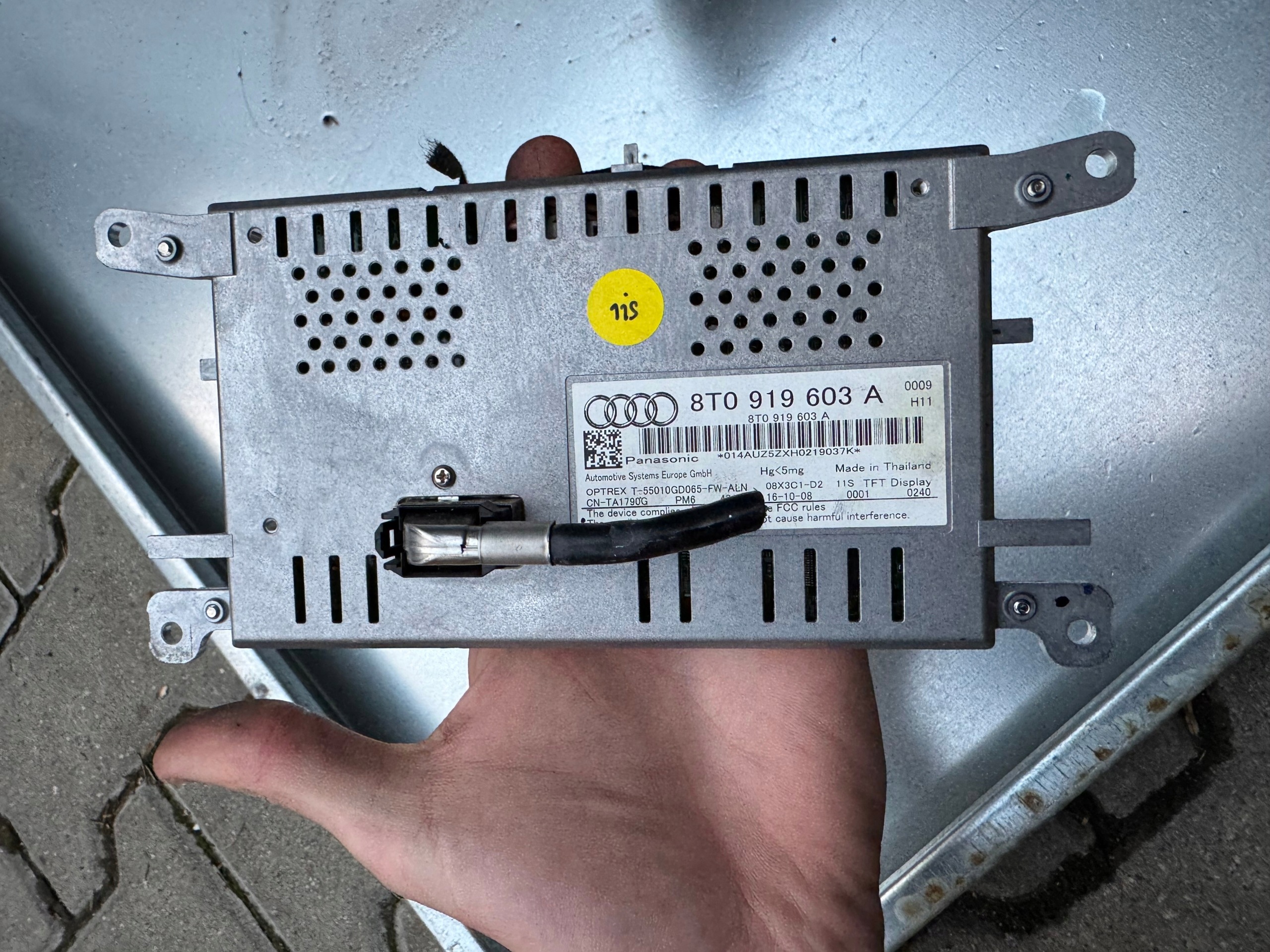 display RADIA MMI AUDI A4 B8 A5 8T0919603G