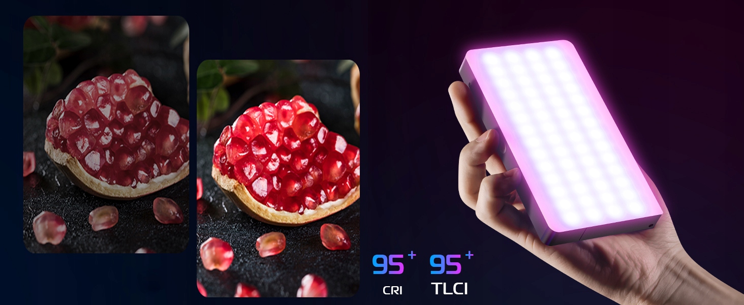 Lampa RGB Diodowa 120 LED do Kamery Telefonu Aparatu Youtube TikTok Stan opakowania oryginalne