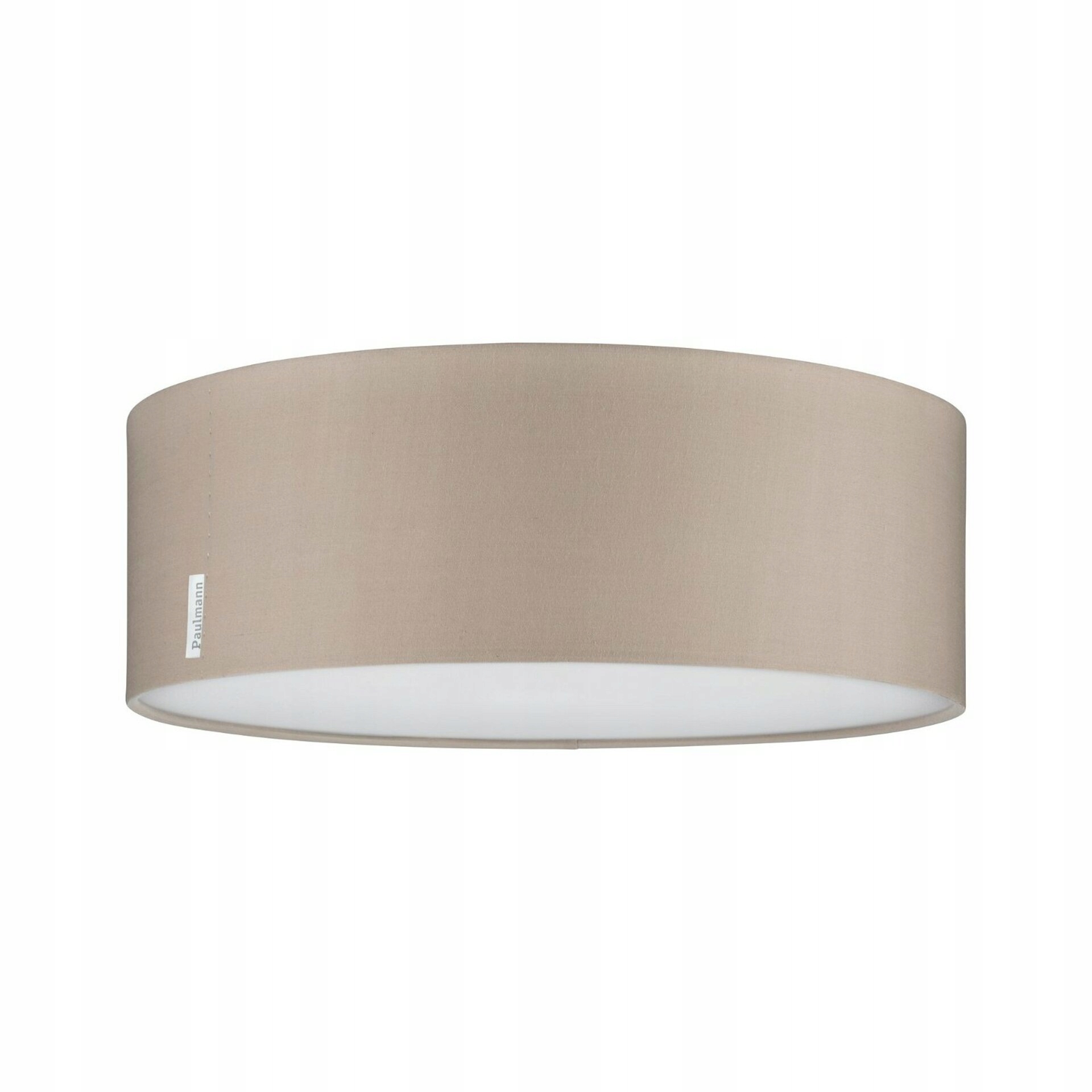 Paulmann Mari stropné svietidlo 2xE27 béžové, látkový širm, Ø 38 cm