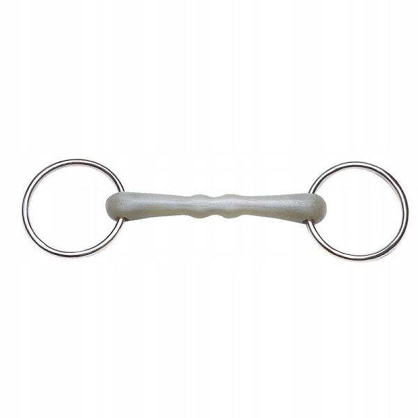 Wędzidło Feeling Flexi proste elastyczne r.13,5cm