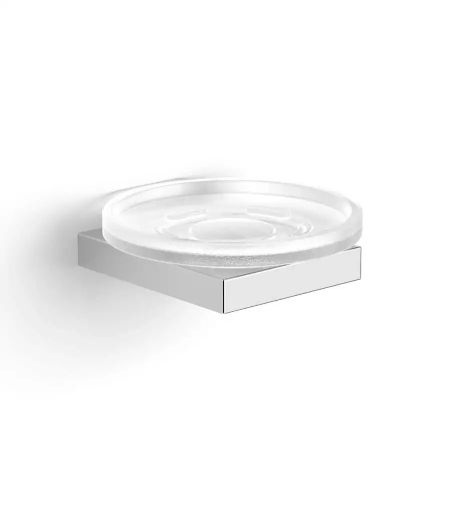 Mydelnička chróm, matné sklo Stella Kobe