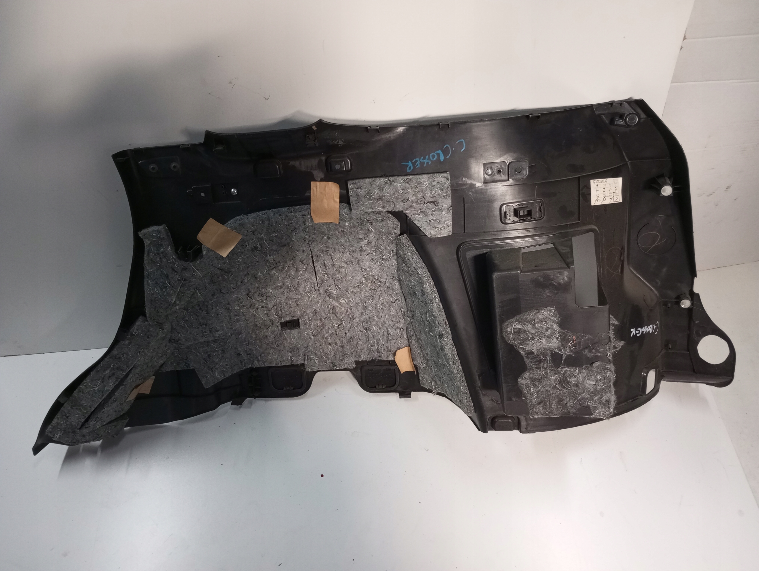 boot upholstery CITROEN C-CROSSER 7230A321XAQ