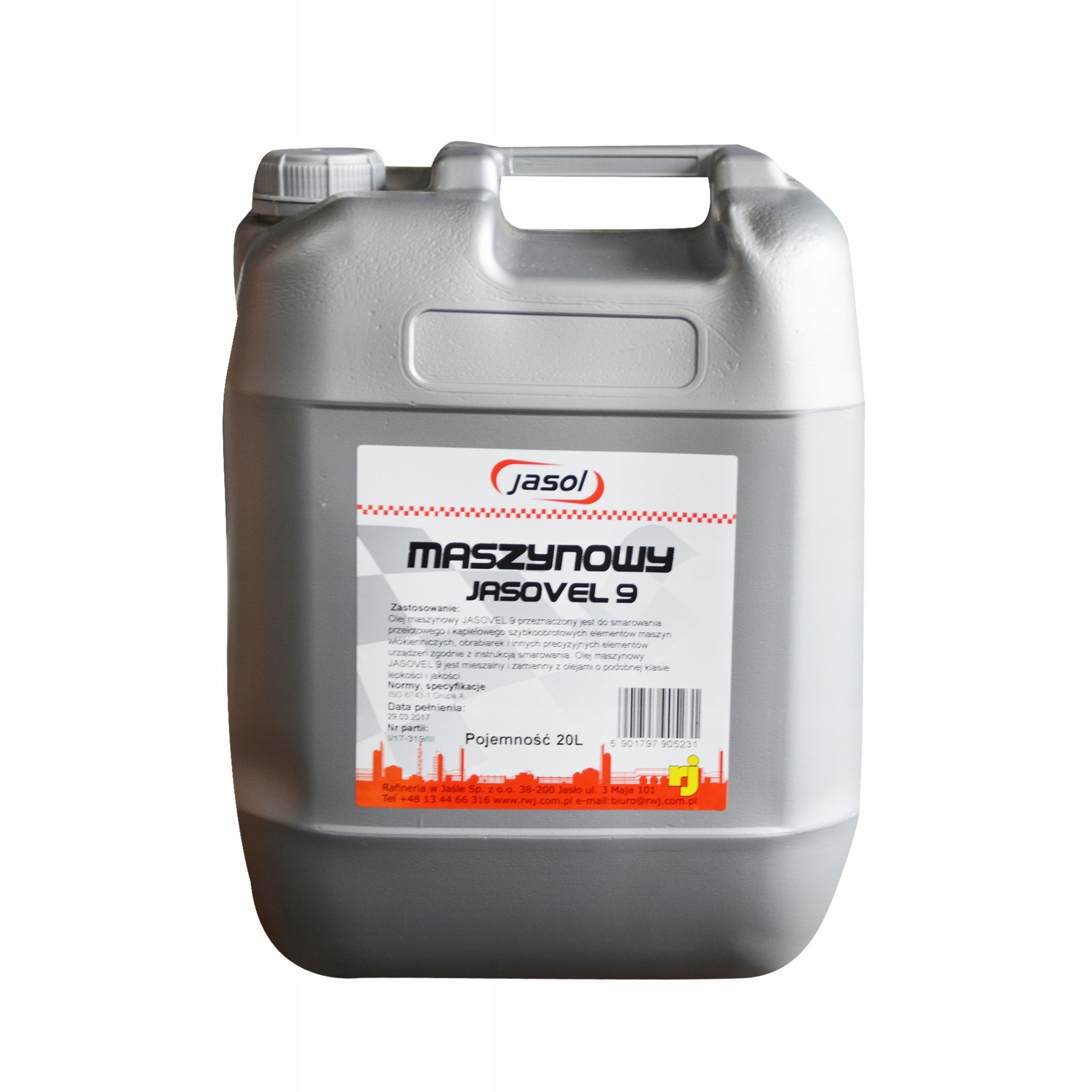 OLEJ MASZYNOWY LEPKOŚĆ 6 20 L WYS.NATYCHMIAST