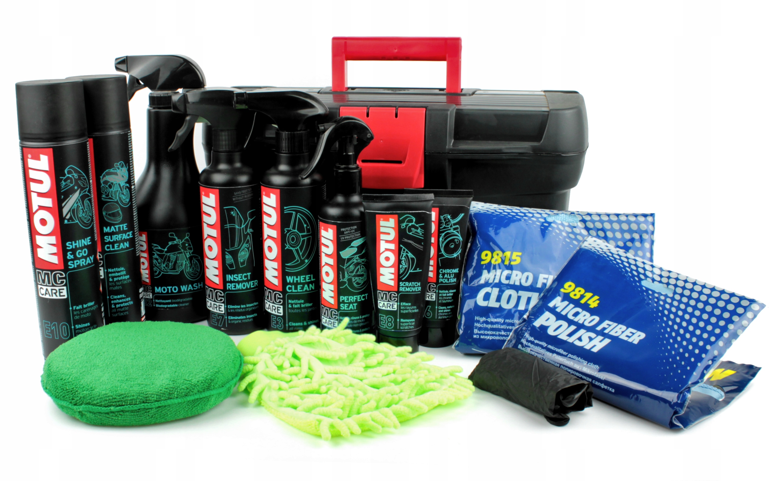 

Niezbędnik Motocyklisty Zestaw Skrzynka