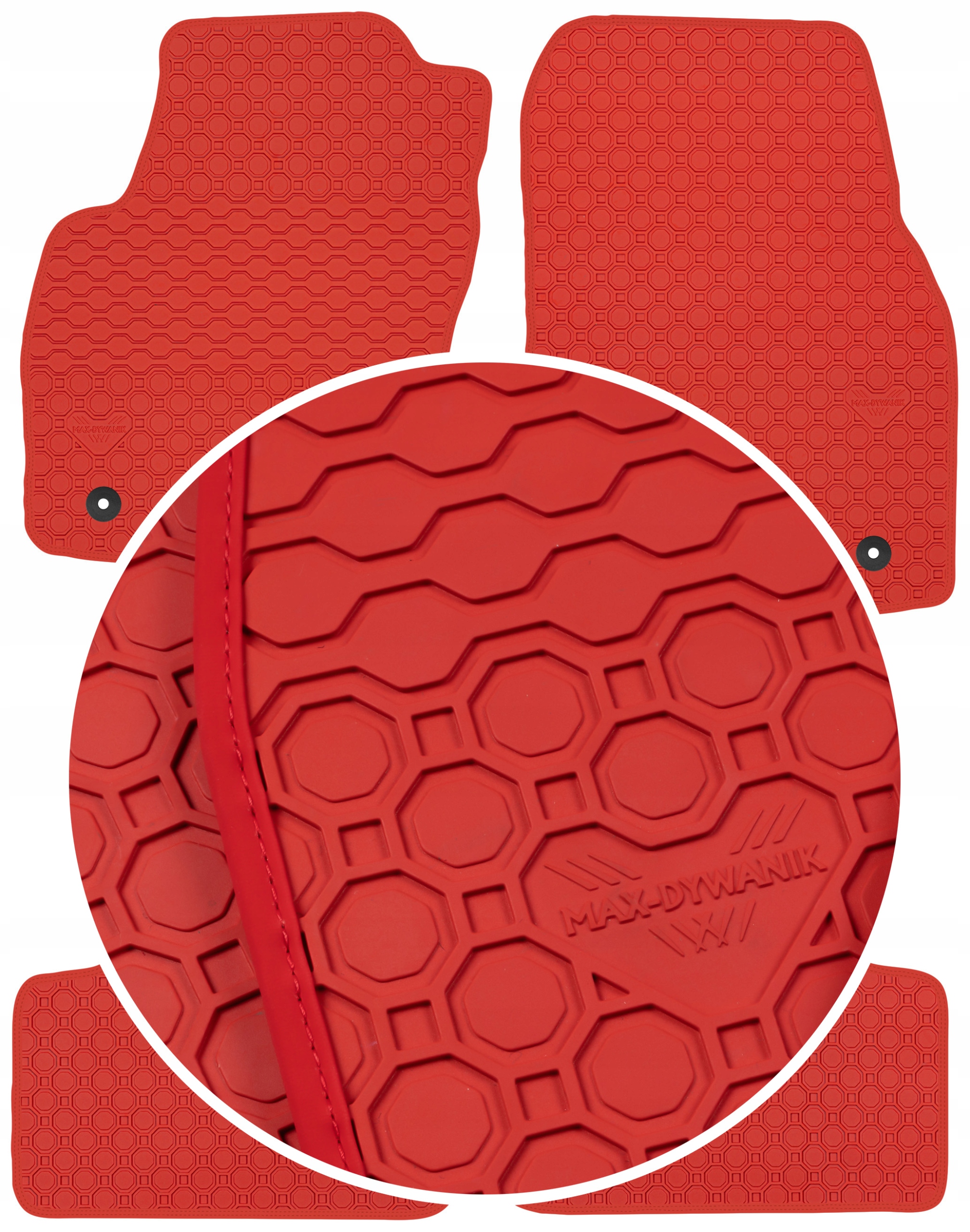 Opel Astra III H Gtc 04-14 Koberce Červené