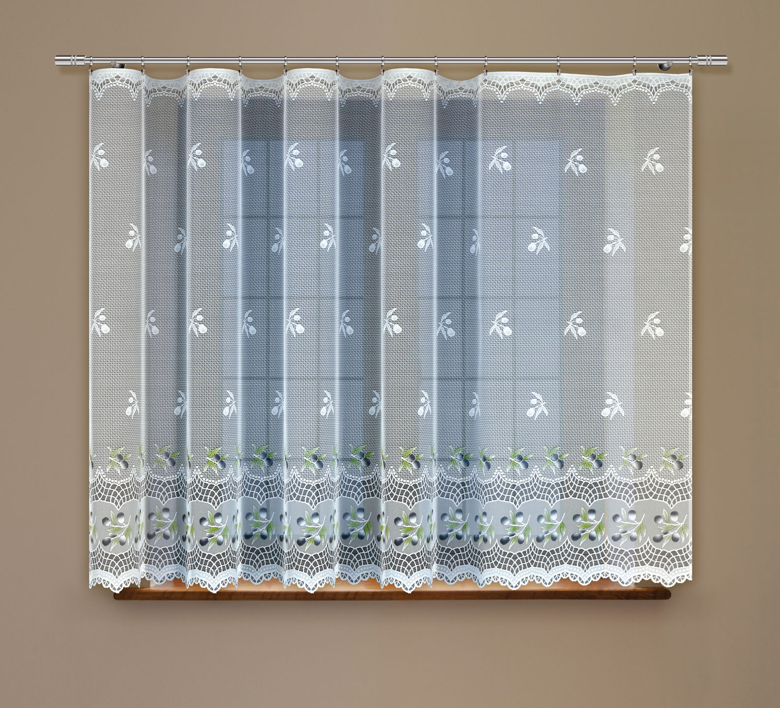 Mg Záclona 34908 žakárová barva 350x160 připravená s M páskou