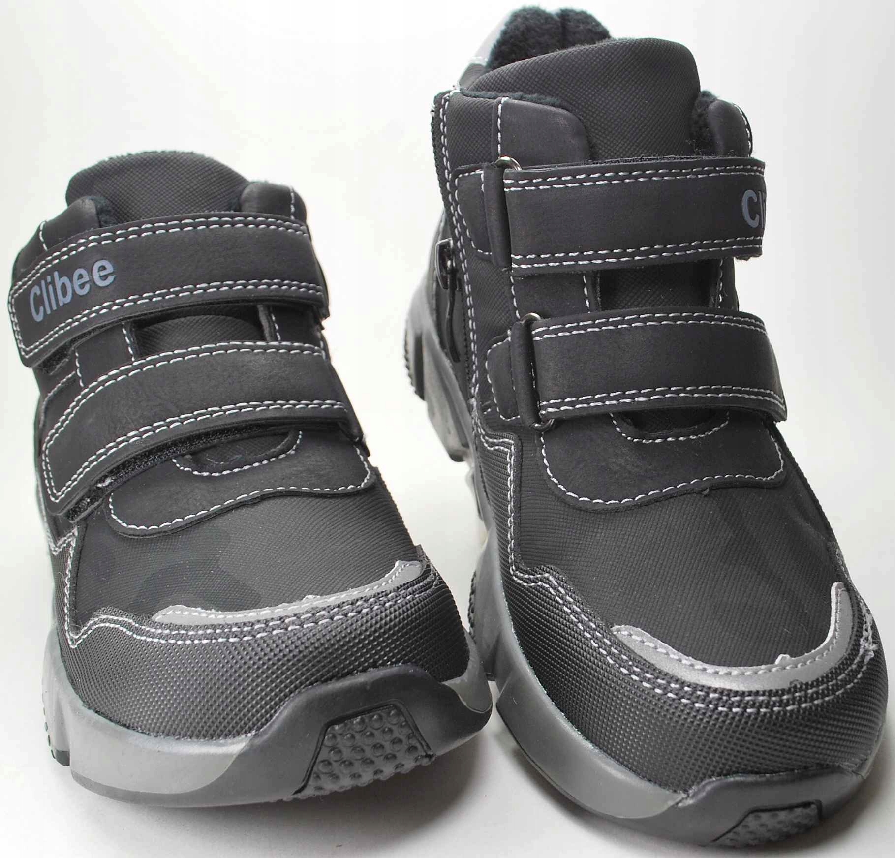 TRZEWIKI chłopięce rzepy suwak jesień zima r 32 Marka Clibee