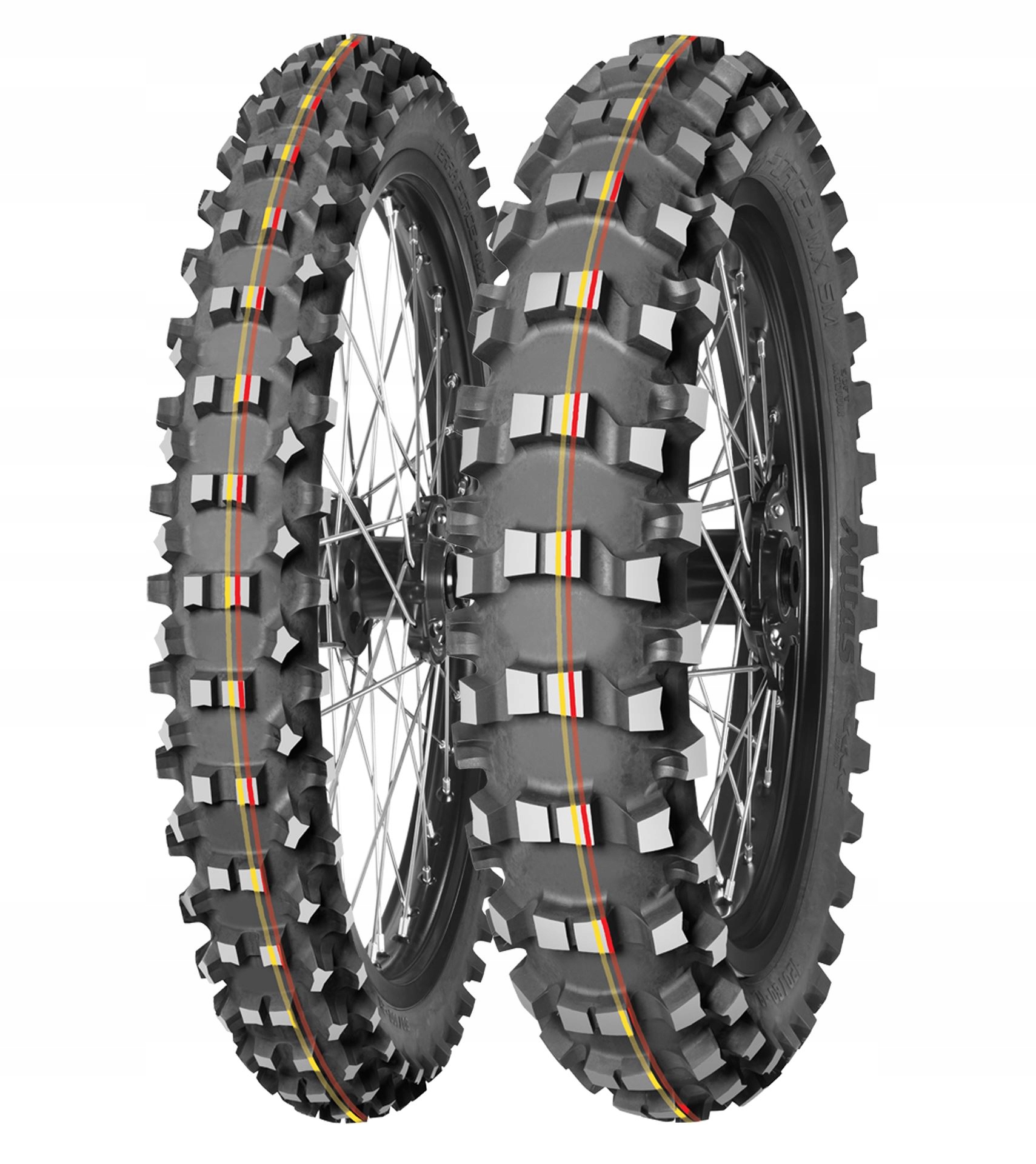 Mitas Pneumatika 90/100-14 Terra Force-mx Sm 49 M (červeno-žltý Pásik) Tt Zadná D