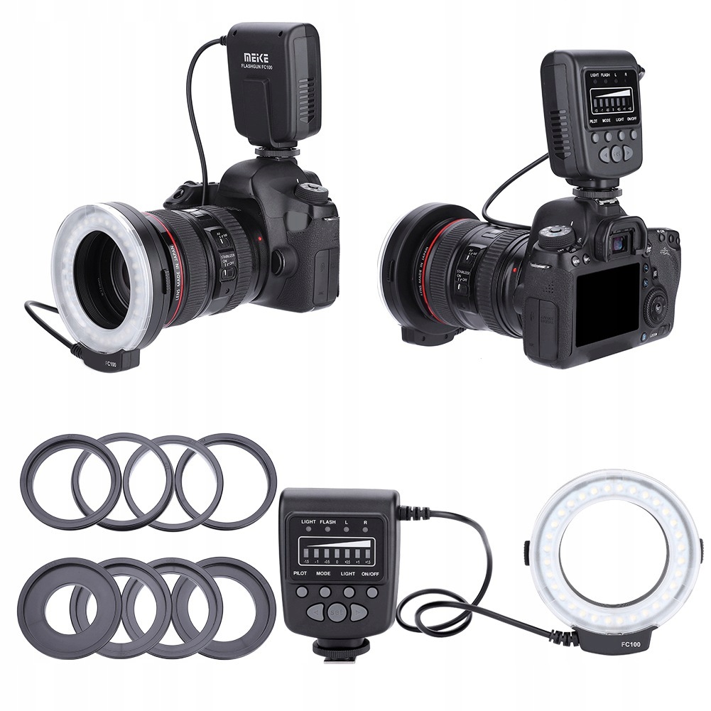 Led Prstencové Světlo Plnící FC-100 Pro Video Kameru