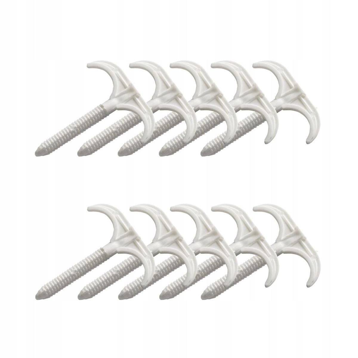 Hak podłogowy PODWÓJNY L - 48 10 szt INSTAL COMPLE