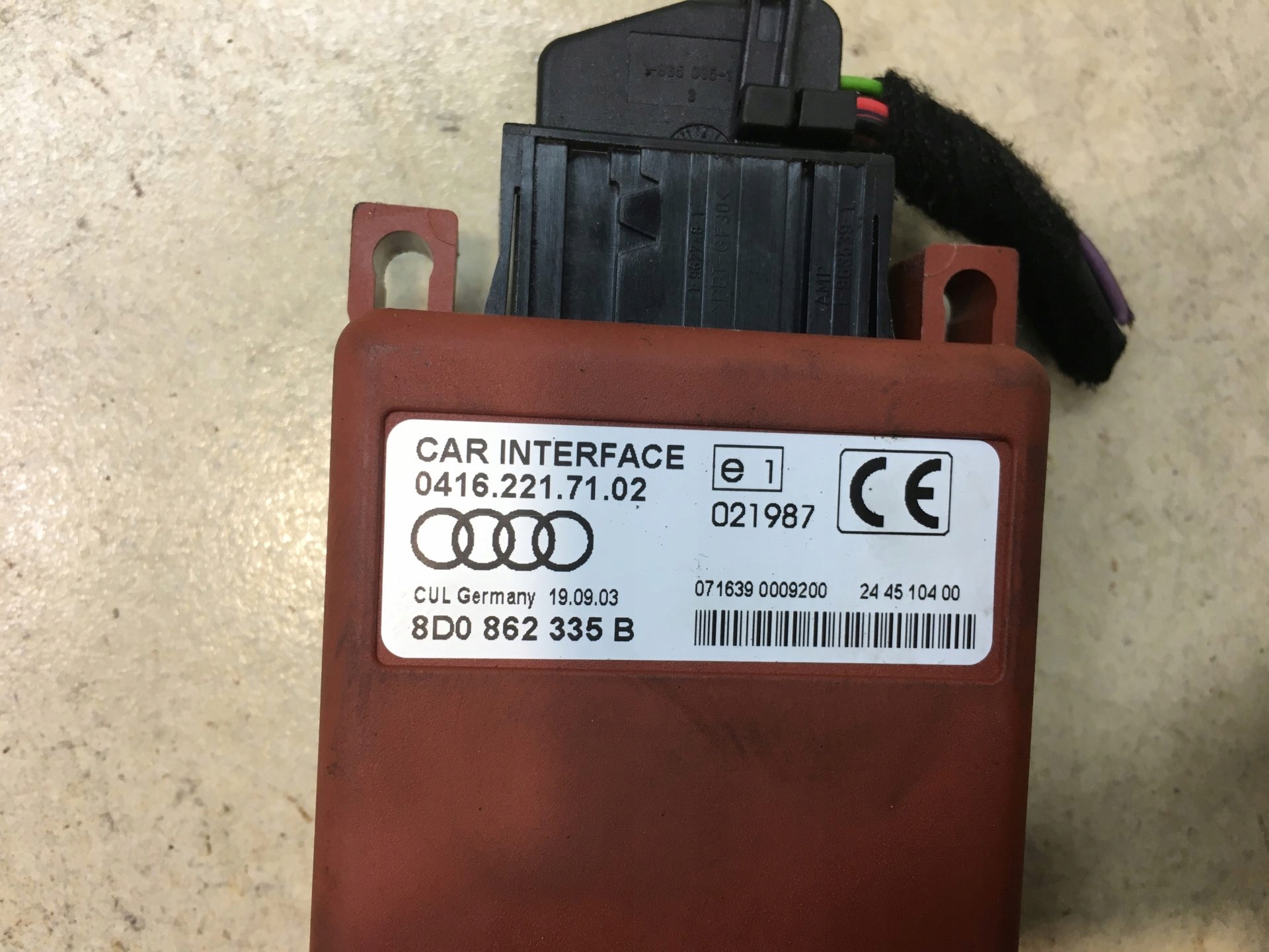 module TELEFONU AUDI A4 B6 2.5 TDI 8D0862335B