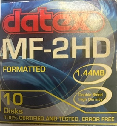 Dyskietka Dyskietki MF-2HD 10 Szt W Pudełku Dwustronna Dyskietka 3,5 Datex