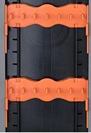 Uchwyt Guru Adjustable Rig Case Spare Peg Orange