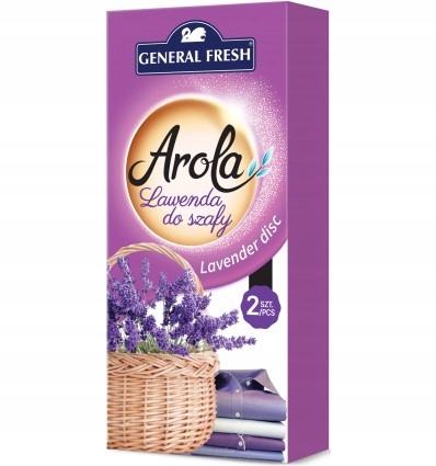 

General Arola odświeżacz do szaf Lawenda 2szt